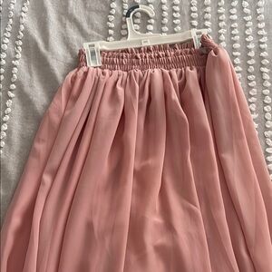 Elegant Pink Women's Skirt